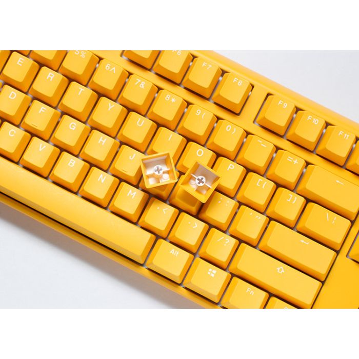 Ducky One 3 Yellow Ducky SF 65% Cherry Red Key US