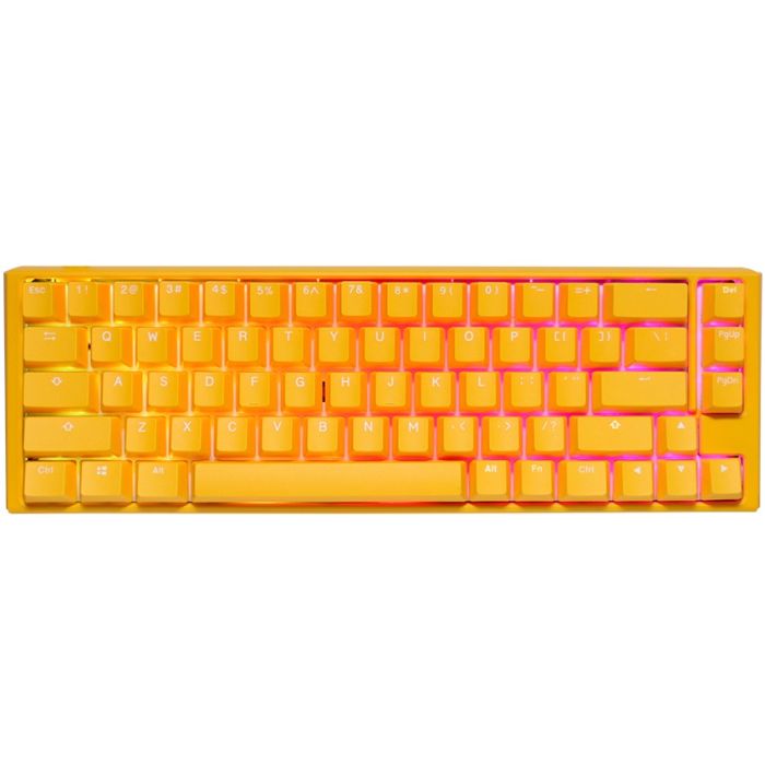 Ducky One 3 Yellow Ducky SF 65% Cherry Red Key US