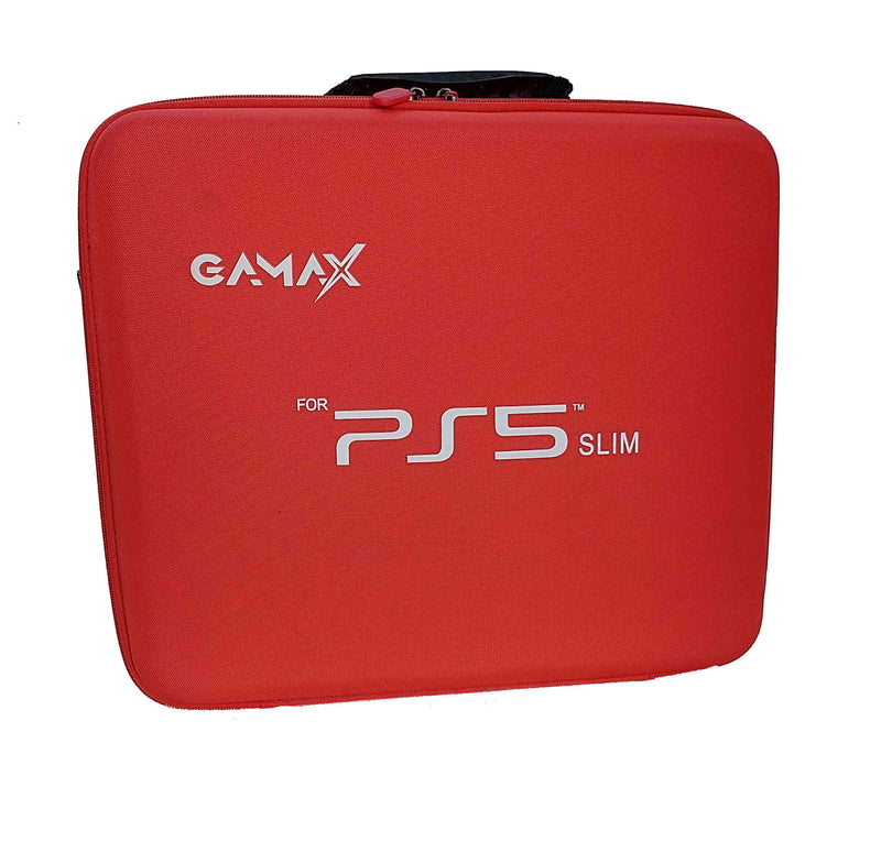 حقيبة تخزين جاماكس لجهاز Playstation 5 Slim - احمر