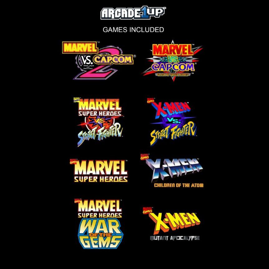 ARCADE1up Marvel vs Capcom 2 Gaming Arcade Machine