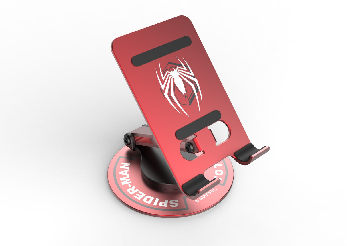 Marvel QS-22 Desktop rotating phone holder Spider Man Red