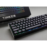 Ducky Tinker 65 Black Prebulit SF 65% Cherry Brown Gaming Keyboard