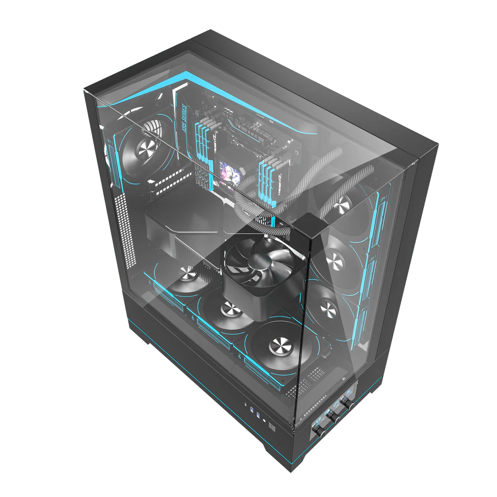 Custom Gaming PC AMD Ryzen 7 7800X3D, RTX 5070 Ti 16GB, 32GB RAM DDR5, 1TB NVMe, Windows 11