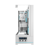 DarkFlash DY450L Pro 4 Digital Fans Case - White