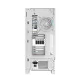 DarkFlash DY450L Pro 4 Digital Fans Case - White