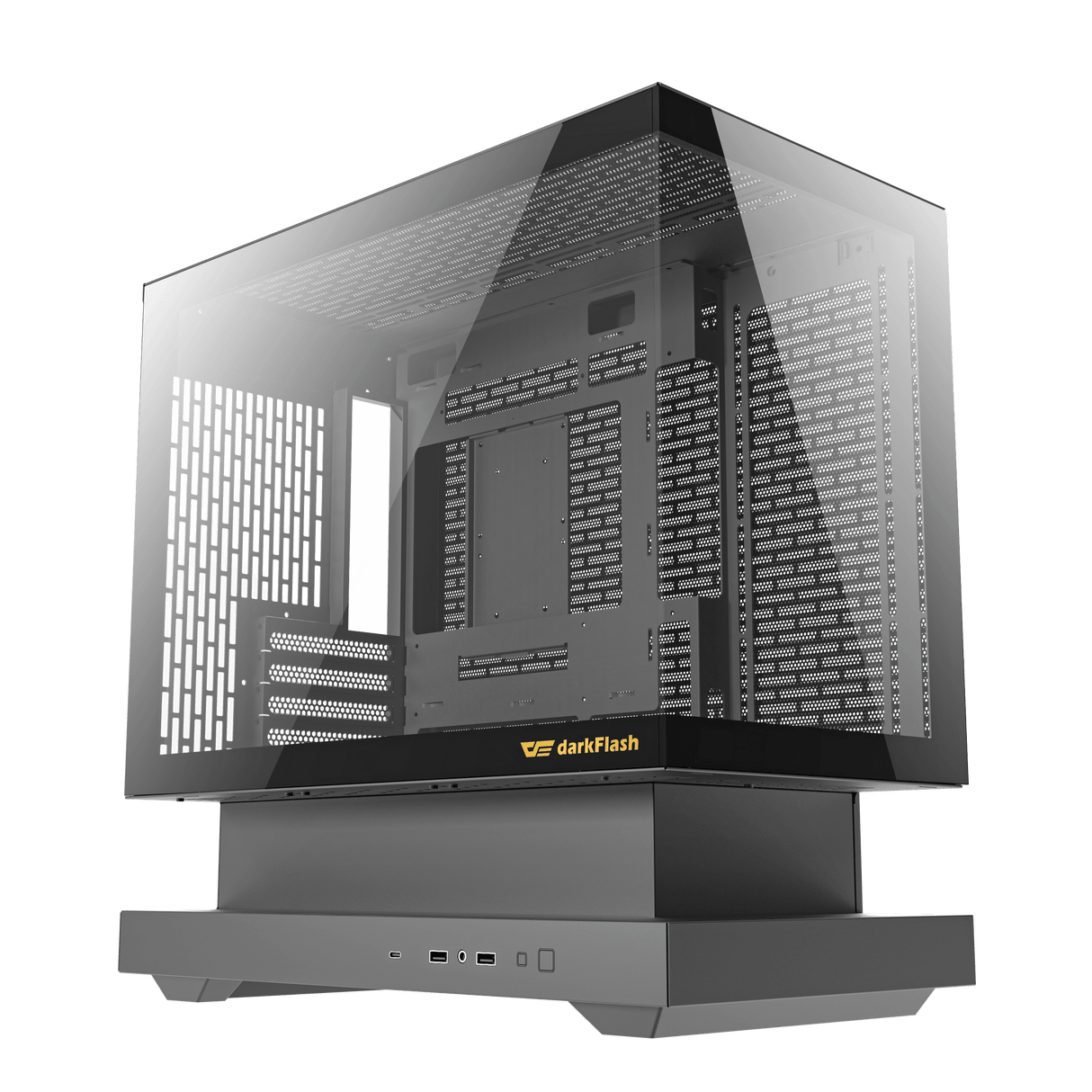 دارك فلاش فلوترون إف ١، كيس ألعاب مايكرو ايه تي اكس مع ٦ مراوح - أسود