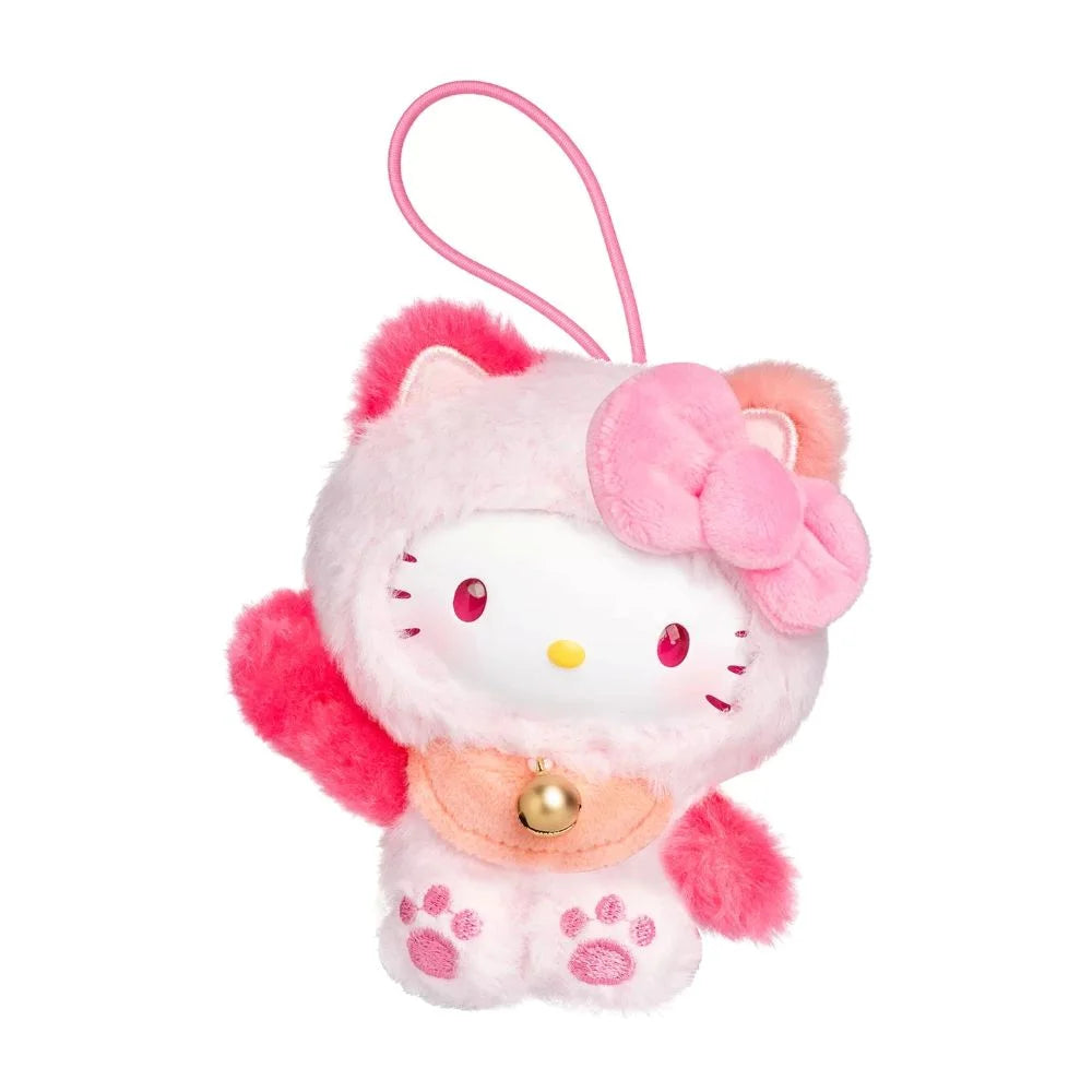 Hello Kitty Style Meow Blessing Series Plush Relaxing Toy Mi - 3.15 inch (Blind Box) selling per piece - 25MR-018