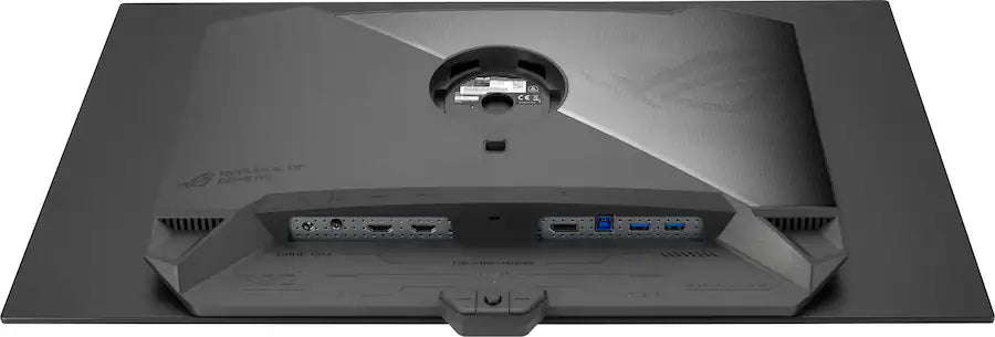 شاشة ألعاب مسطحة Asus Rog Strix OLED XG27AQWMG مقاس 27 بوصة، بدقة 2K QHD (2560 × 1440)، ومعدل تحديث 280 هرتز، وزمن استجابة 0.03 مللي ثانية، وتقنية TrueBlack Glossy WOLED، ومعيار VESA DisplayHDR، ومنفذ HDMI 2.1.