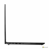 Lenovo ThinkPad E16 Gen 2 Intel Core Ultra 5 125U, 12C/16" WUXGA/8GB DDR5 Ram/512GB M.2 Opal 2.0 NVMe SSD/Integrated Intel Graphics/DOS/Eng.-Arabic/Black/1YW / Topload Case