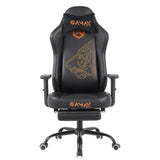 Gamax leather Gaming Chair Model BS-7969 with Foot Rest - Black