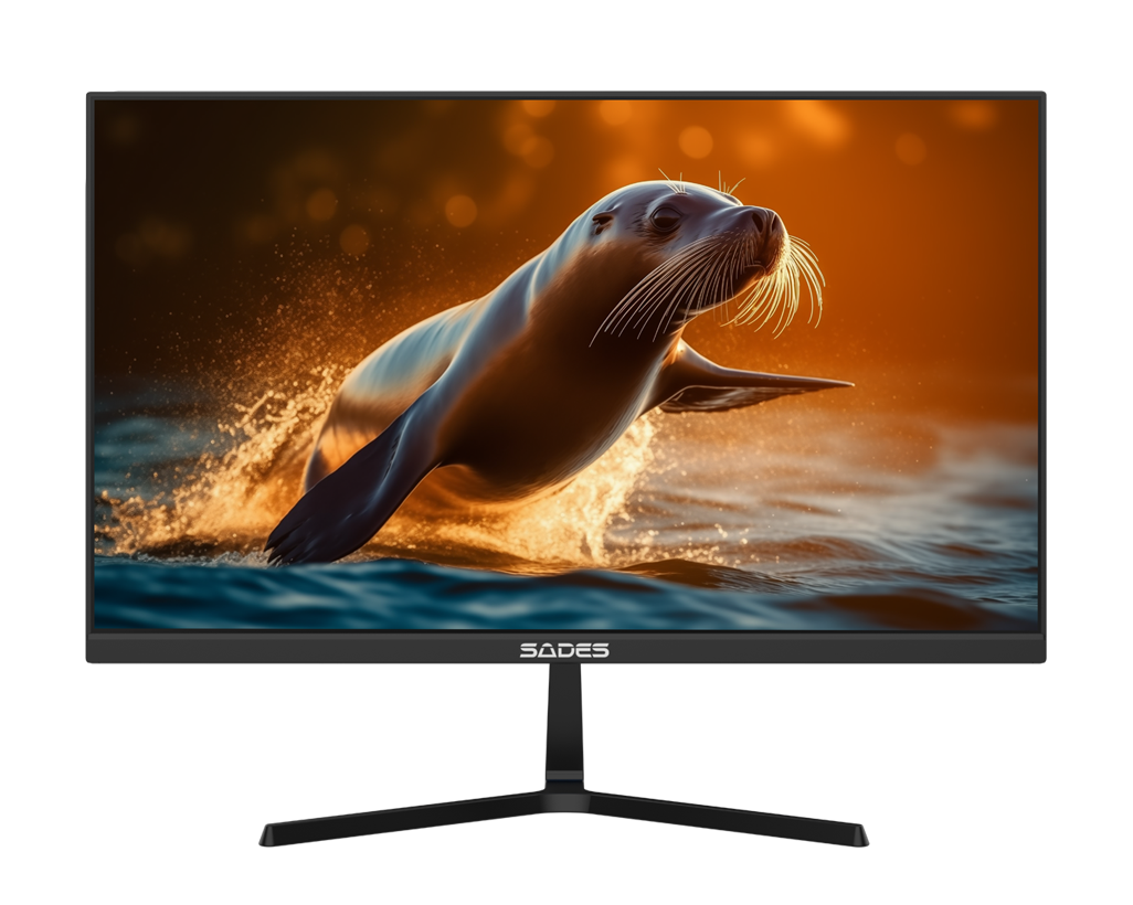 سايدس شاشة ألعاب مسطحة اي يو سيليون موديل SA-F03F24 V2 مقاس 24 بوصة فل اتش دي, معدل التحديث 260 هرتز, زمن الاستجابة 0.5 ملي ثانيه, IPS, يدعم HDMI 2.1  - أسود