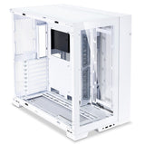 كيس LIAN LI O11 DYNAMIC EVO – E-ATX للألعاب مع زجاج حراري – أبيض