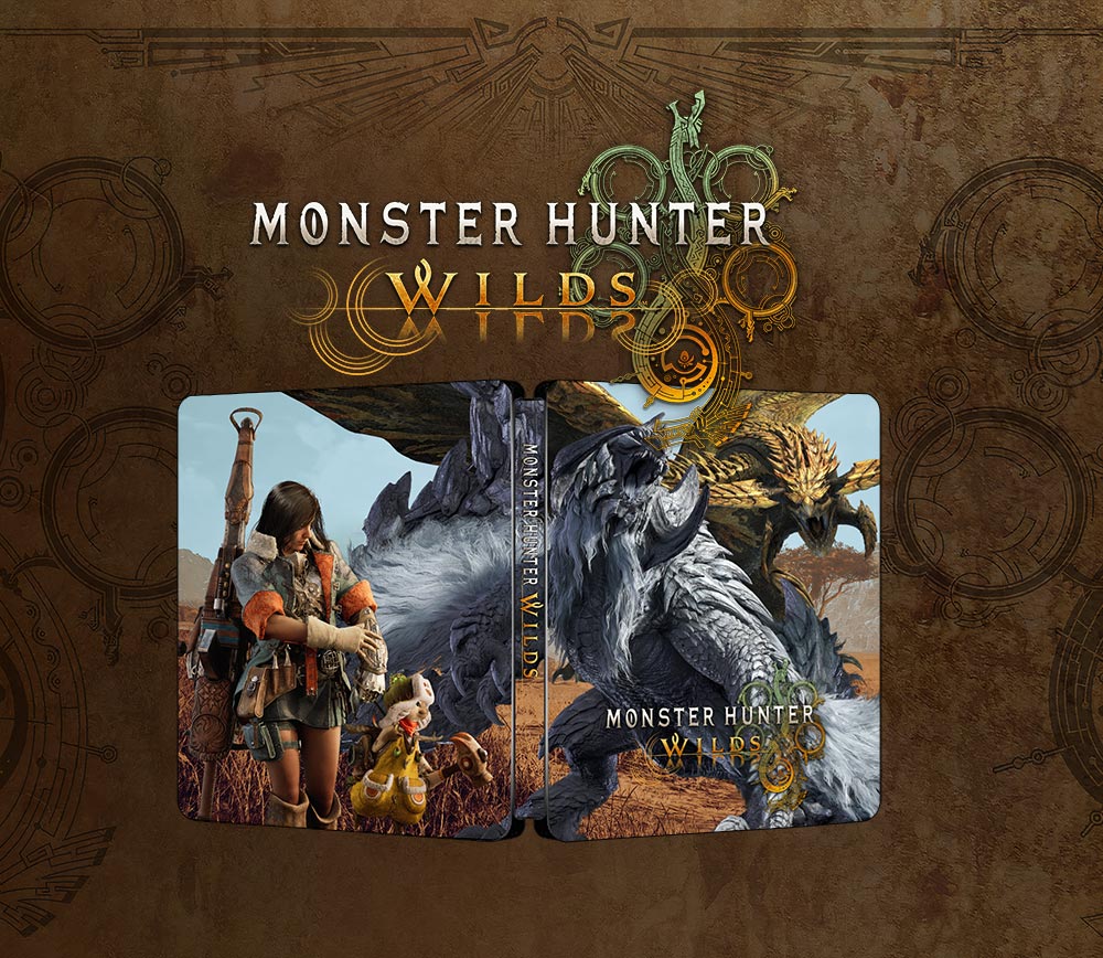 Monster Hunter Wilds Steel Book Edition For PlayStation5