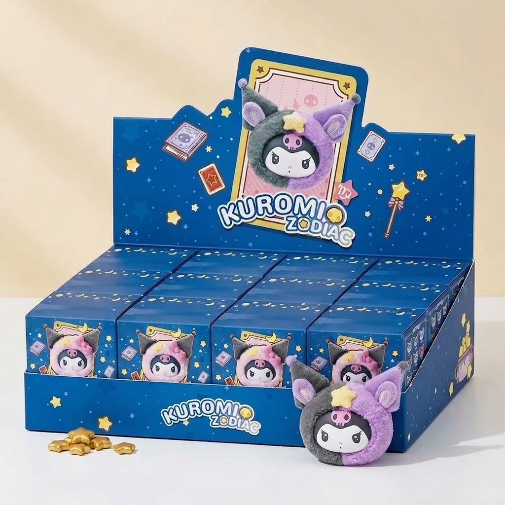 KUROMI Zodiac Series Plush Pendant 4.72 inch (Blind Box) selling per piece - 2303901210102