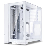 كيس LIAN LI O11 DYNAMIC EVO – E-ATX للألعاب مع زجاج حراري – أبيض