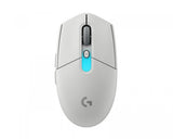 ماوس الألعاب اللاسلكي Logitech G305 X Superlight مع مستشعر HERO 44K ودقة تصل إلى ٤٤٠٠٠ DPI – أبيض