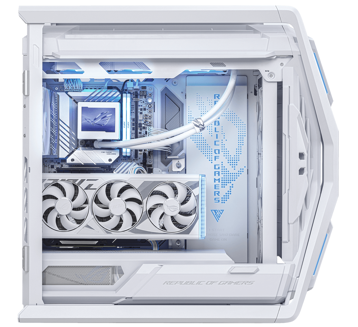Gaming PC AMD Ryzen 9 9950X3D,TX 5090 32GB GDDR7 WHITE OC Edition GDDR7,64GB (2x32GB) DDR5