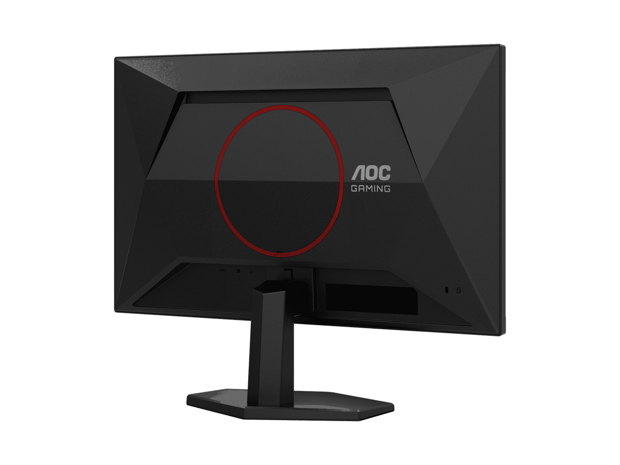 شاشة ألعاب مسطحة بتقنية IPS من AOC، طراز 27G42E، مقاس 27 بوصة، بدقة FHD (1920 × 1080)، ومعدل تحديث 180 هرتز، وزمن استجابة 0.5 مللي ثانية - أسود