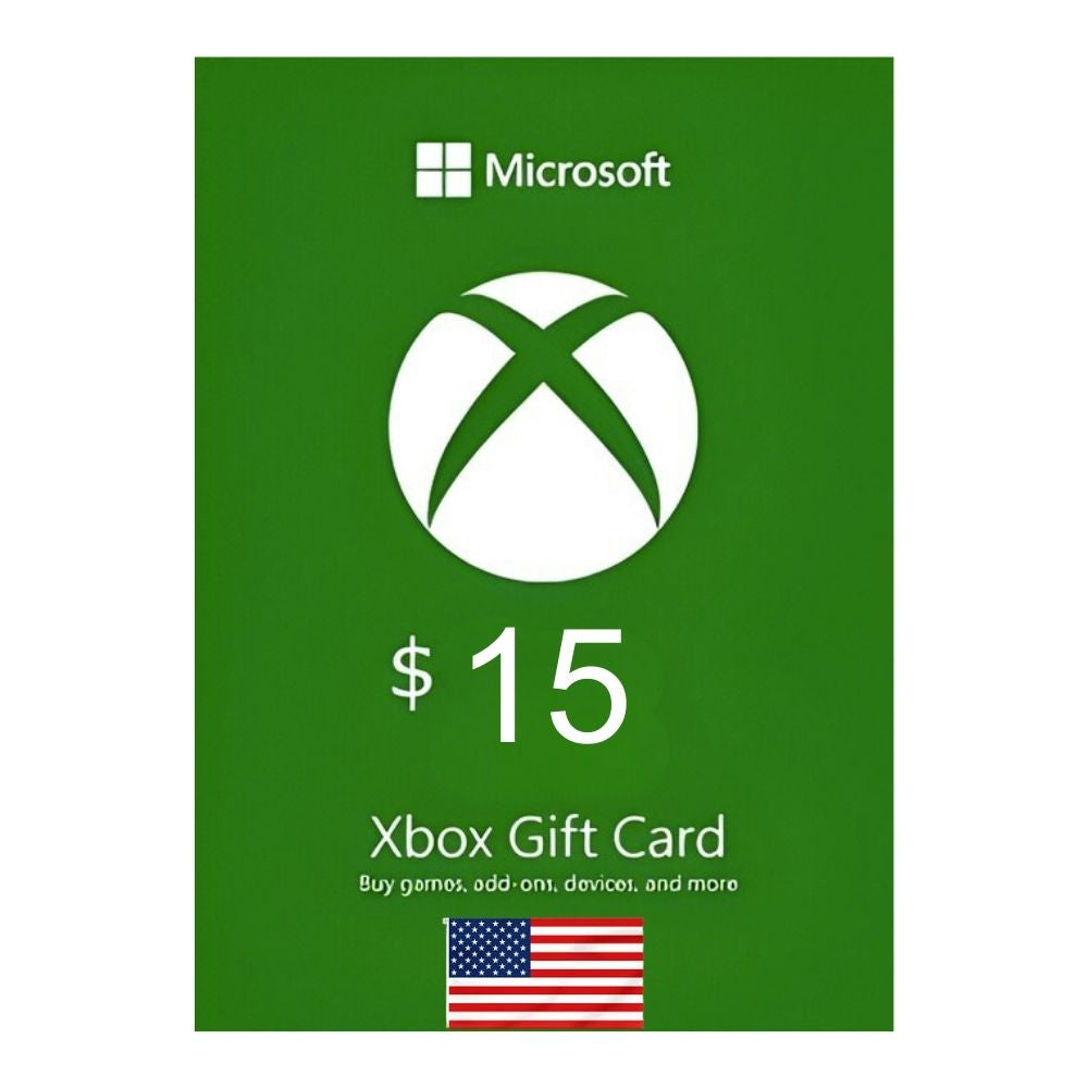 Microsoft Xbox Digital Gift Card 15$ - USA (Send By SMS)