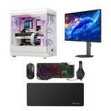 Gaming PC Intel Core i5-14400F, RTX 5070, 16GB RAM With Sades 27" QHD Monitor & Sharx 4-in-1 Bundle