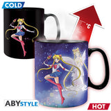 SAILOR MOON - Mug Heat Change- 460ml- Sailor & Chibi- cardboardx2