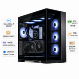 Custom Gaming PC Intel Core Ultra 7 265KF, RTX 5070 Ti (VRAM 16GB), DDR5 48GB RAM, 1TB NVMe, Windows 11 Pro