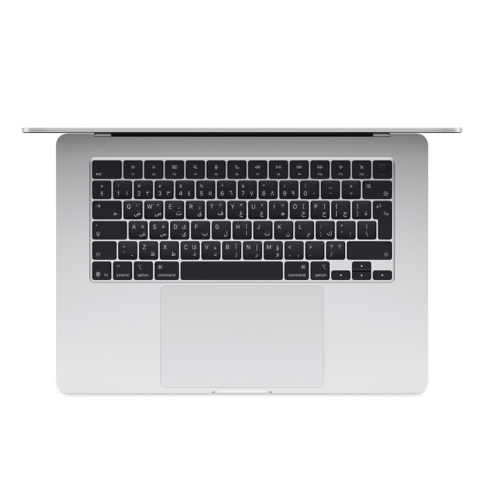 Apple MacBook Air 15" M3 Chip 8-Core CPU 10-Core GPU 16GB RAM 256GB SSD (Eng/Arb KB) - Silver