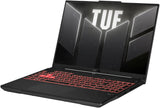 ASUS TUF A16 FA607NUG Gaming Laptop Ryzen 7 7445HS, 16GB DDR5 RAM, 512GB SSD, 16.0" WUXGA FHD+ 144Hz, NVIDIA RTX 4050 6GB DDR6 Graphic, Mecha Grey, RGB Backlit Keyboard, DOS, English Keyboard