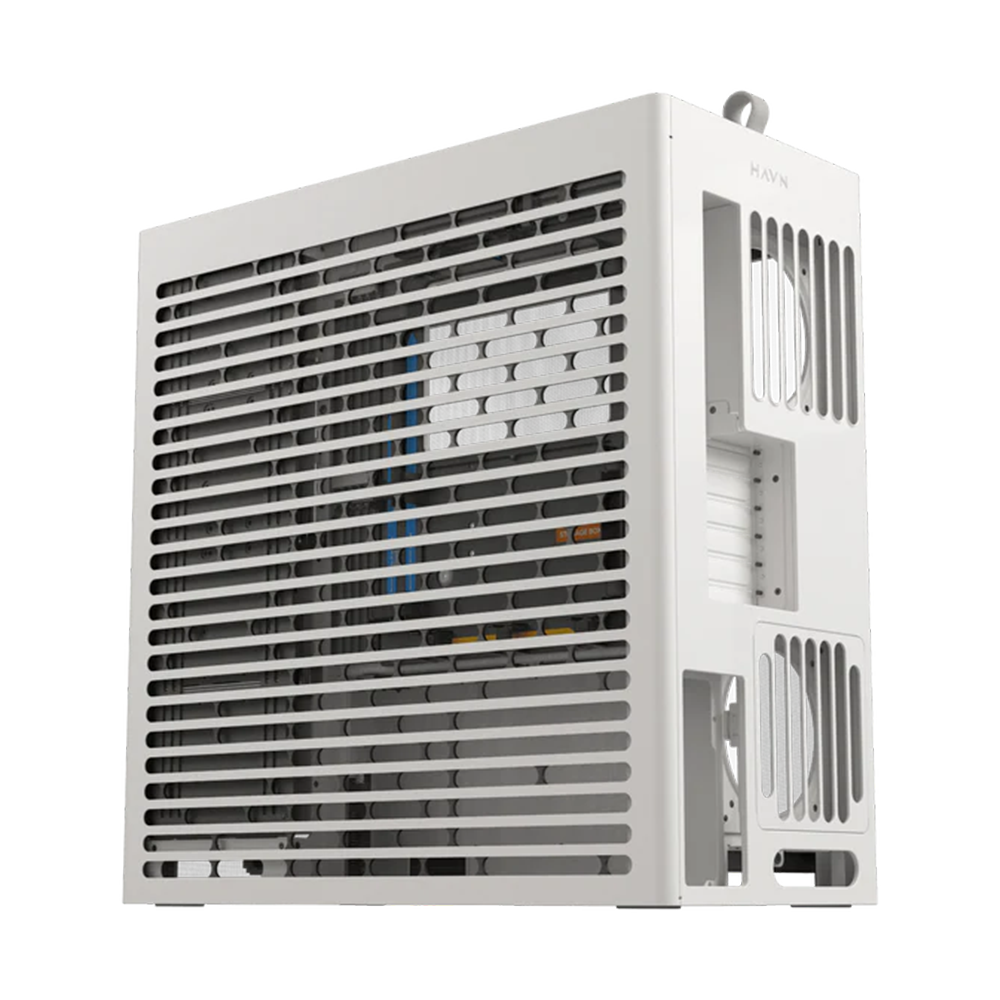 HAVN HS 420 VGPU Edition ATX Mid Tower Case - White