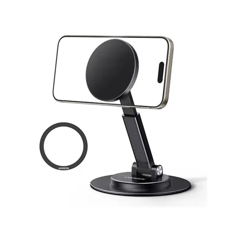 UGREEN 360 Rotation Adjustable Magnetic Table Phone Stand (LP862 - 45376)