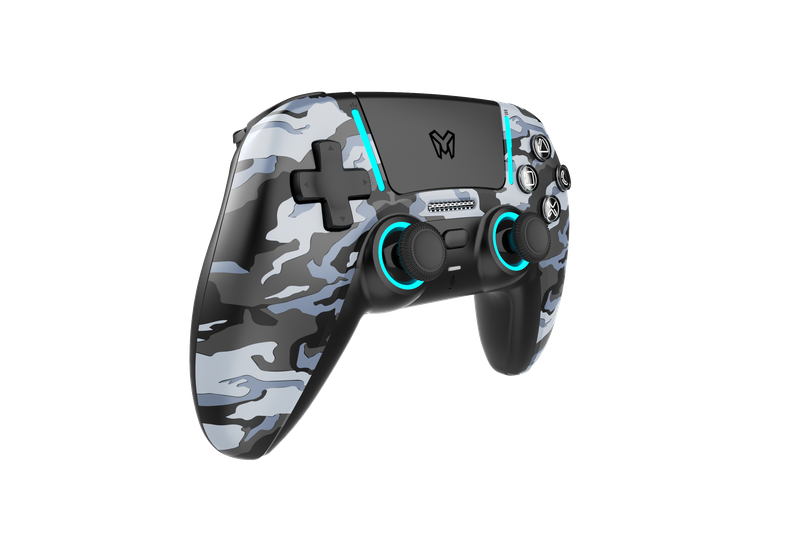 EMG Artic Clicky Camo P506 Gaming Controller Compatible with PS5, PC, Android & IOS