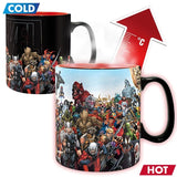 MARVEL - Mug Heat Change - 460 ml - Marvel Heroes