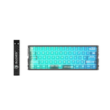 Sades Void Fission 60 Ultra Compact 60% Hall Effect Magnetic Switch Wired Keyboard - Black