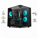 Custom Gaming PC Intel Core I5-14400F, RTX 5060 TI 8GB، RAM 16GB DDR5 5600MHz, 1TB NVMe SSD, Windows 11 Pro