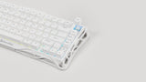 GravaStar Mercury K1 Lite 75% Wireless Mechanical Gaming Keyboard - Snow White