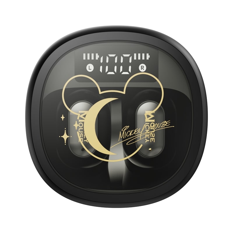Disney QS-HWT02 Blutooth wireless headphones Mickey Black