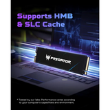 Acer Predator GM7 PcIe Gen4 x4 M.2 Read Speed Up to 7400MB/s SSD - 1TB
