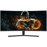 Twisted minds TM34WQHD165VA 34" WQHD, 165Hz, 0.5ms, HDMI 2.1,VA Curved Gaming Monitor - Black