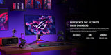 Asus ROG Swift PG32UCDM3 Gen3 32" 4K Tandem QD-OLED, 240Hz Refresh Rate, 0.03ms Response Time, BlackShield Film, HDMI 2.1, DisplayPort 2.1a, G-SYNC Compatible Flat Gaming Monitor - Black