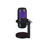 Redragon Nebula GM211 ميكروفون ألعاب USB سلكي بتقنية الكارديويد و6 أوضاع إضاءة RGB - أسود