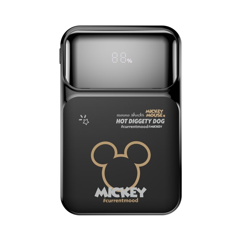 Disney QS-D02 Fast charging power bank Mickey Black