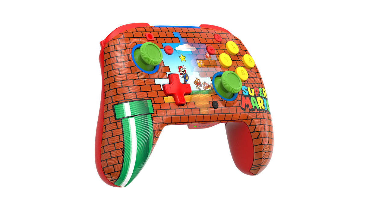 Turtle Beach Rematch Mario Bricks Reveal Wireless Controller For Nintendo Switch
