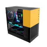 Geometric Future Model 4 King Arthur Compact 35L with enhanced flexibility ATX PC Case - Black