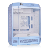 Thermaltake The Tower 600 ATX Mid Tower Gaming PC Case - Hyndrangea Blue (2 PWM Fans Included)