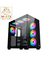XIGMATEK AQUA V AIR ATX Case - Black