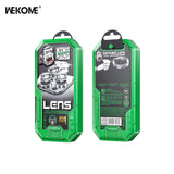 WEKOME WTPC-007 Vacha Series Corning Metal Lens Protector - Clear for Iphone 15 Pro / Pro Max