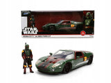 JADA DIE CAST: STAR WARS- BOBA FETT 2005 FORD GT