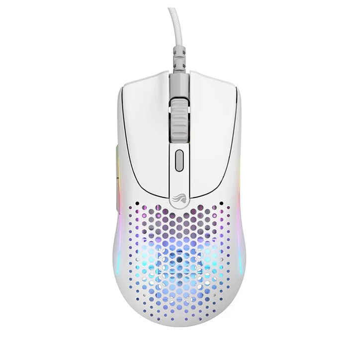 Glorious Model O 2 Mini Ultralight Ambidextrous RGB Gaming Mouse 49G - White