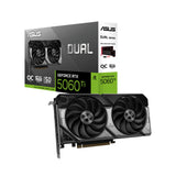 أسوس Dual GeForce RTX 5060 Ti OC إصدار 16 جيجابايت PCIe 5.0 GDDR7 بطاقة رسومات