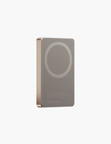 ENERGEA ALUPAC 10K,  10000MAH ULTRA LIGHT ALUMINIUM MAGSAFE COMPATIBLE POWER BANK - GOLD